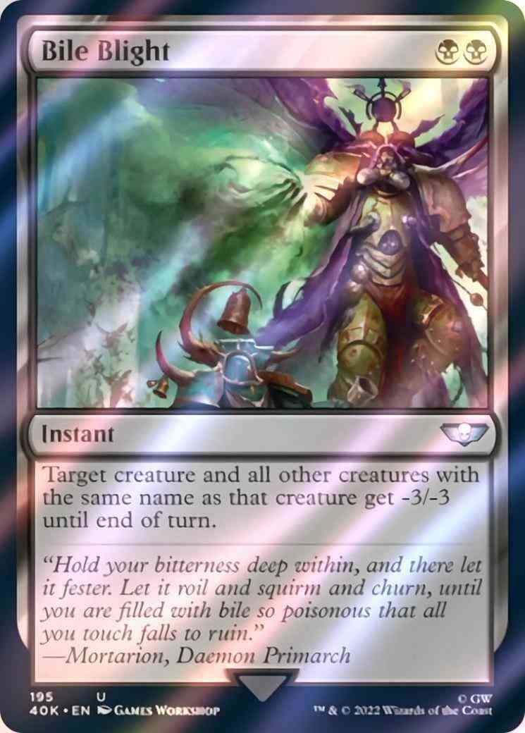 Bile Blight [195] [Universes Beyond: Warhammer 40,000] [Surge Foil]