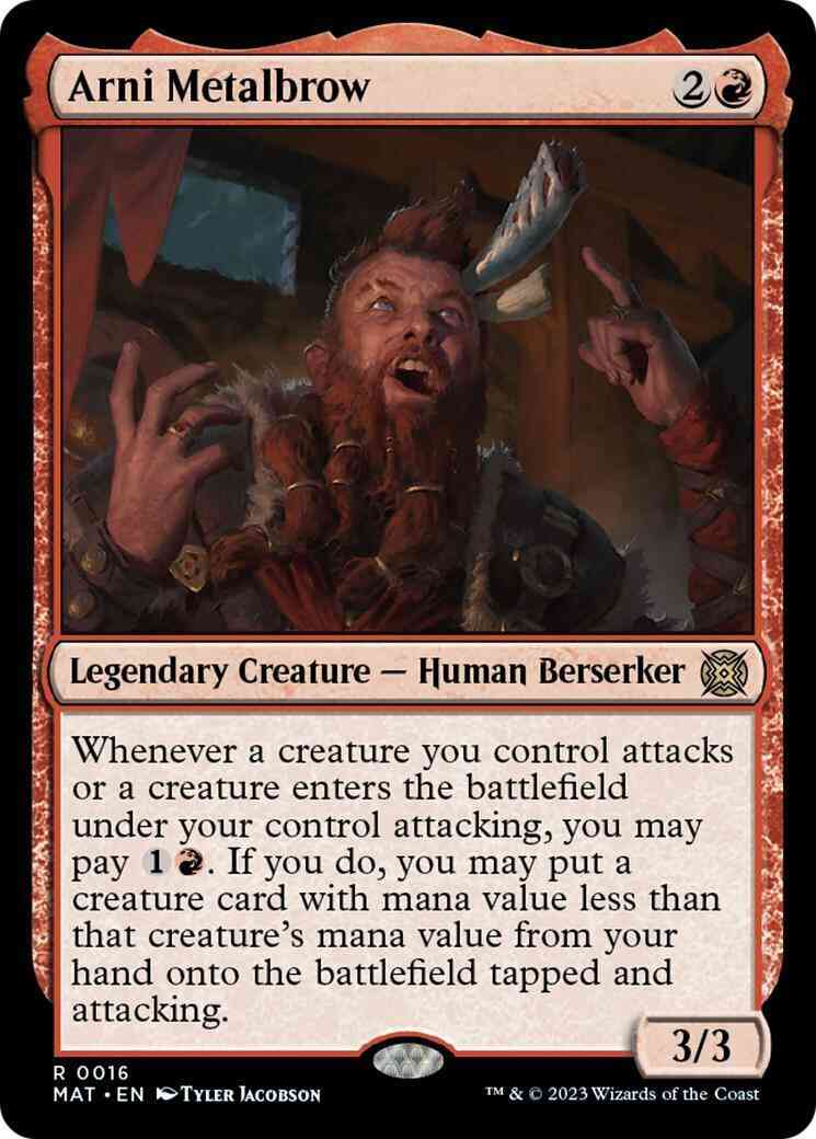 Arni Metalbrow [16] [March of the Machine: The Aftermath] [Non-Foil]