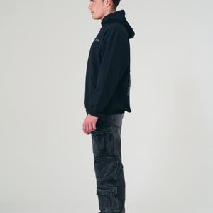 Odd Mood Receipts Hoodie - Black