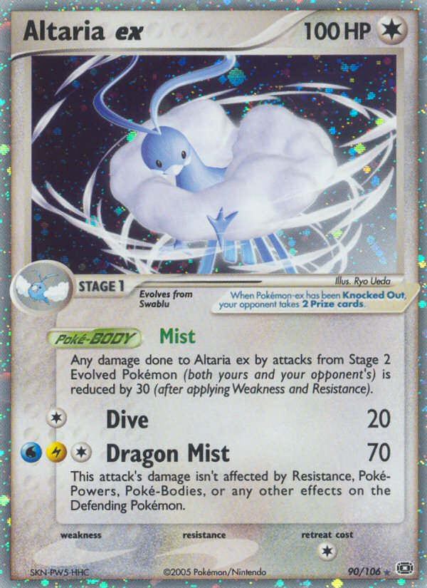 Altaria ex - 90/106 - Rare Holo EX