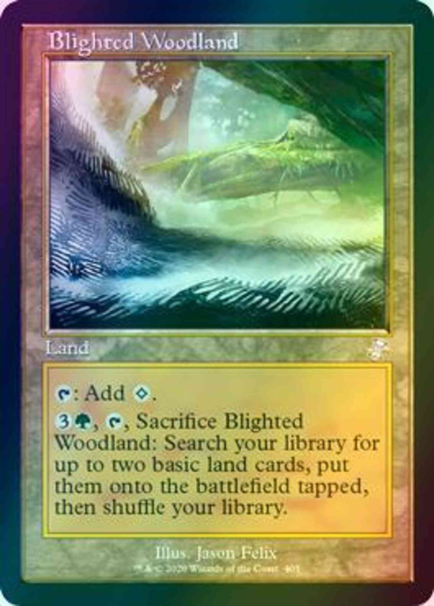 Blighted Woodland [405] [Time Spiral Remastered] [Foil]