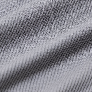 Light Grey Textured Sweatshirt