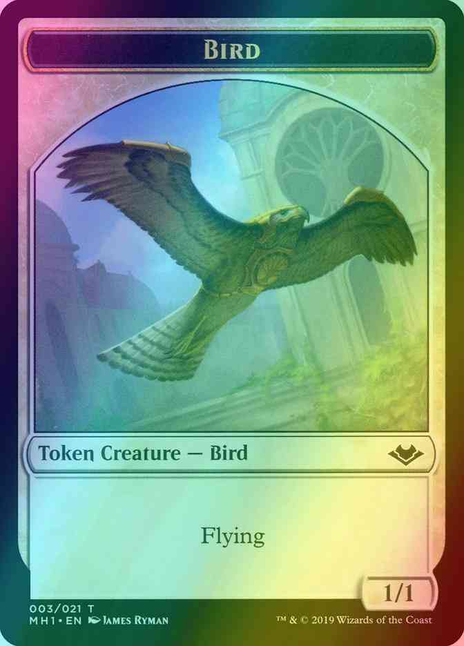 Bird Token [03] [Modern Horizons Tokens] [Foil]