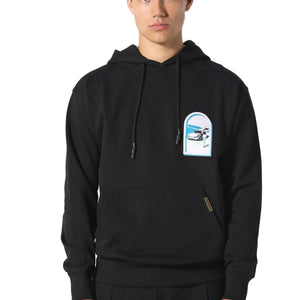 Pas De Monaco 911 Arch Black Hoodie