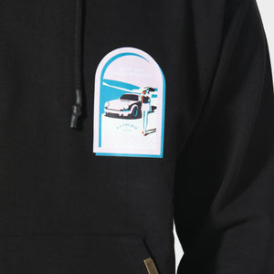 Pas De Monaco 911 Arch Black Hoodie