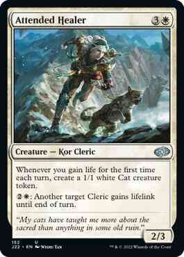 Attended Healer [152] [Jumpstart 2022] [Non-Foil]