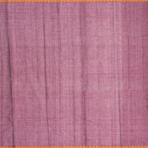 Magenta Handloom Kanchi Cotton Saree With Checks