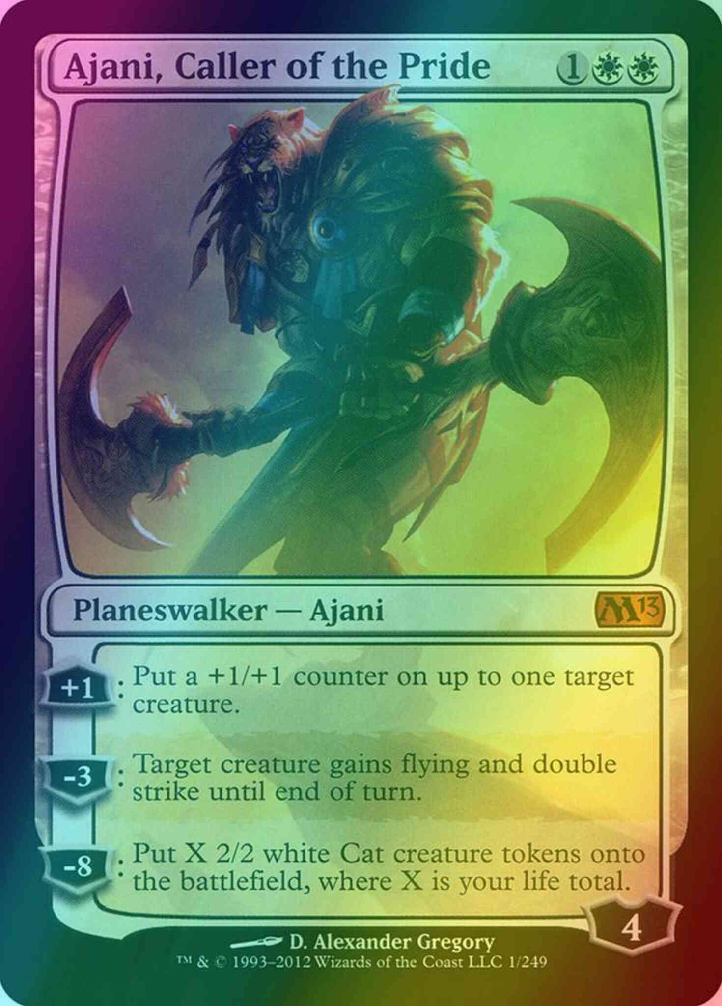 Ajani, Caller of the Pride [Magic 2013] [Foil]