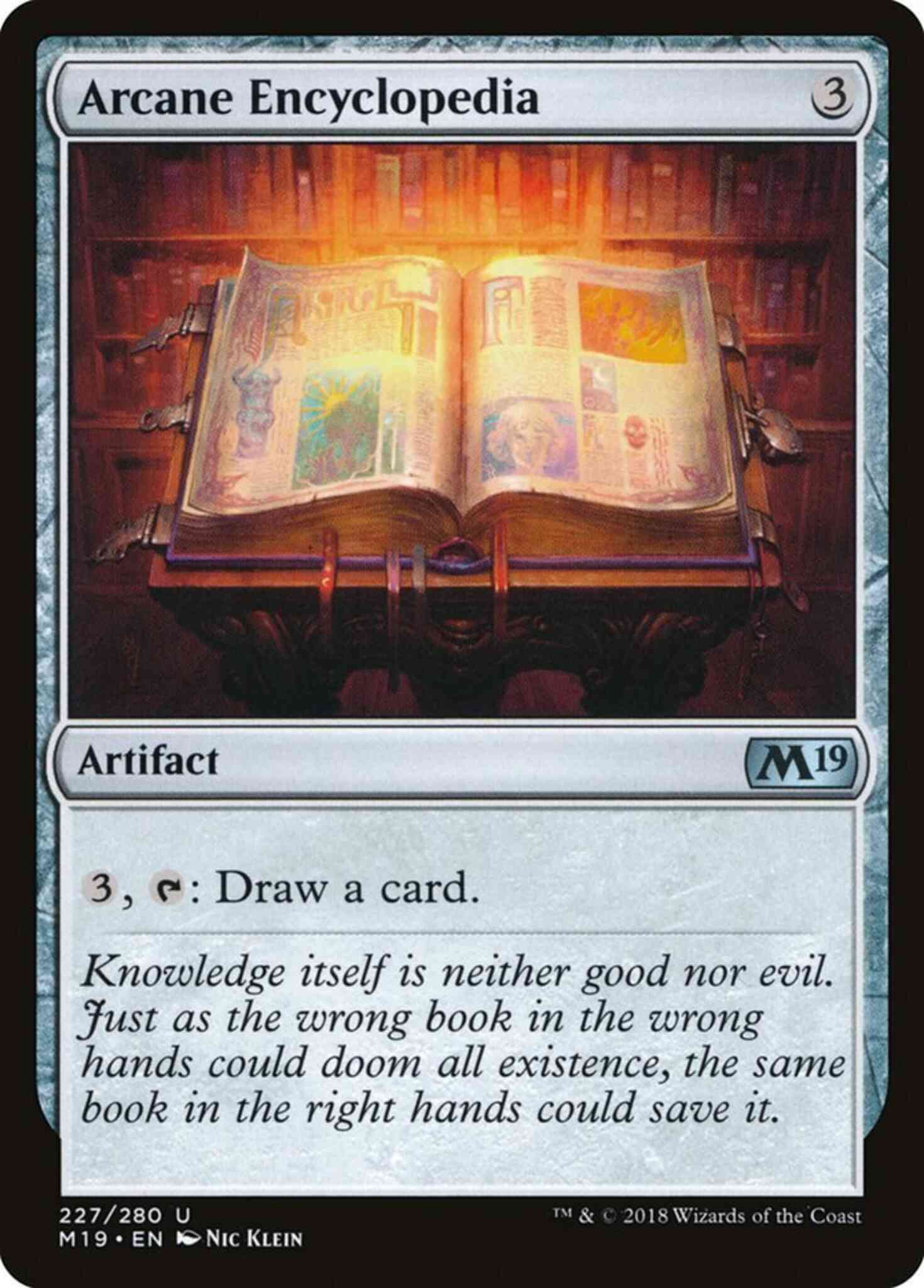 Arcane Encyclopedia [227] [Core Set 2019] [Non-Foil]