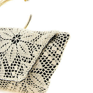 Magda Butrym Crochet Clutch