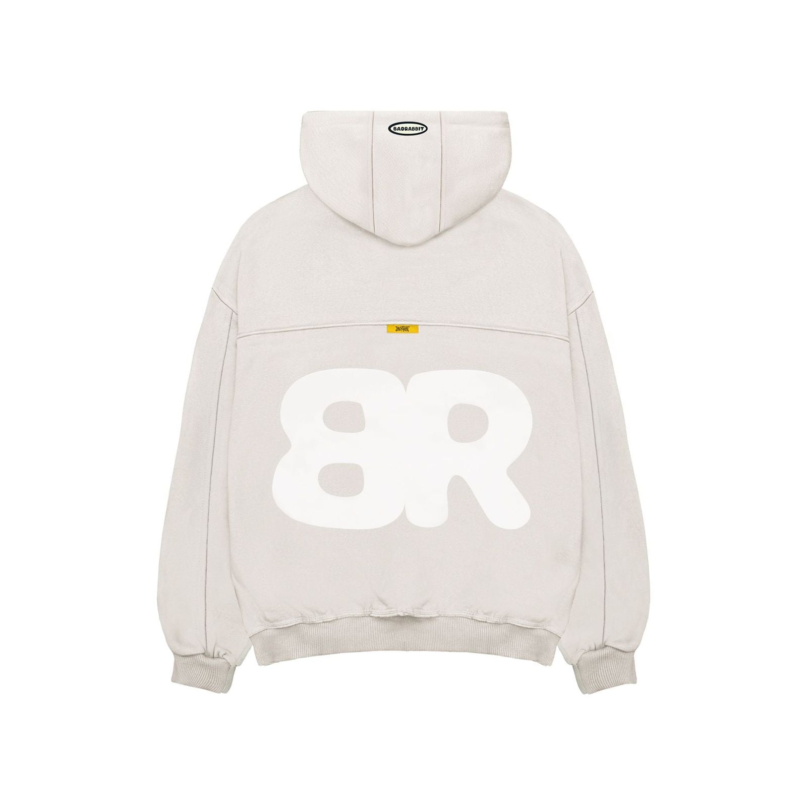 NEON RABBIT HOODIE - SAND