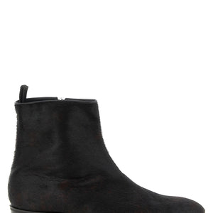 John Lobb Freddi Bristle Hide Ankle Boots