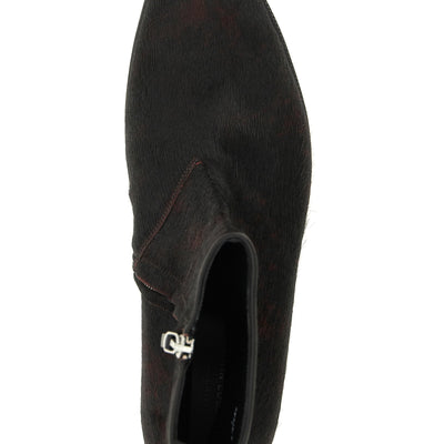 John Lobb Freddi Bristle Hide Ankle Boots