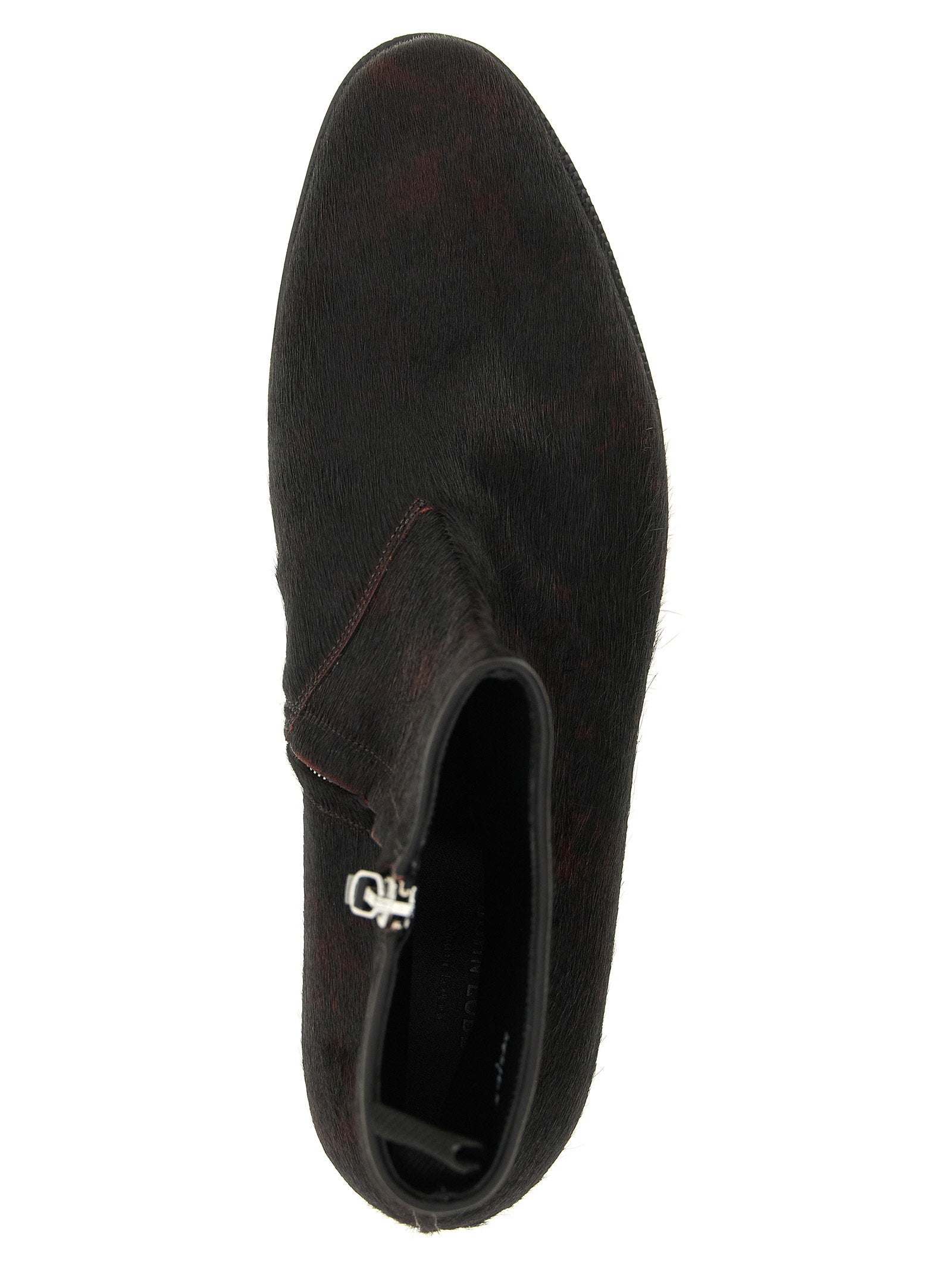 John Lobb Freddi Bristle Hide Ankle Boots