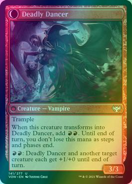 Alluring Suitor // Deadly Dancer [141] [Innistrad: Crimson Vow] [Foil]