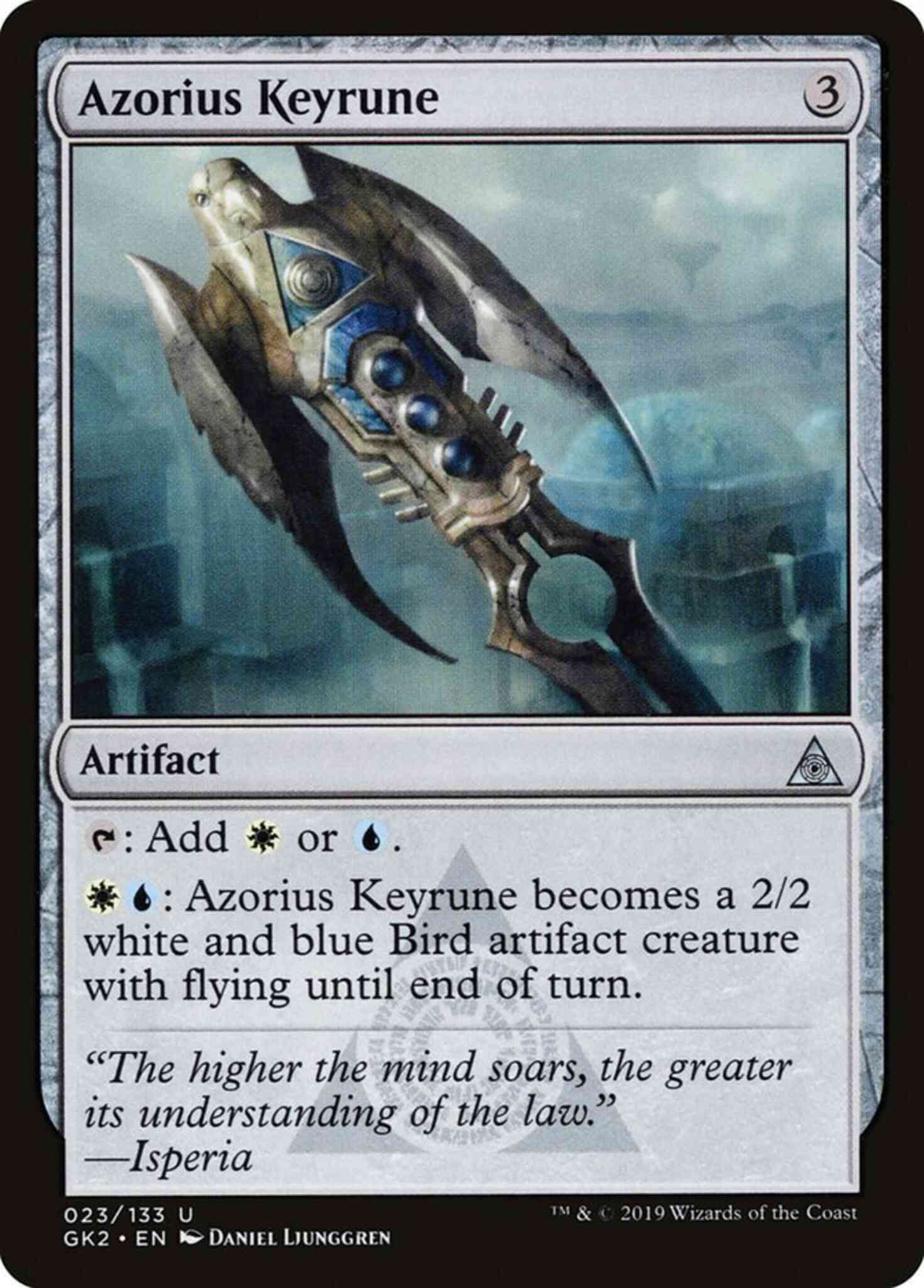 Azorius Keyrune [23] [RNA Guild Kit] [Non-Foil]