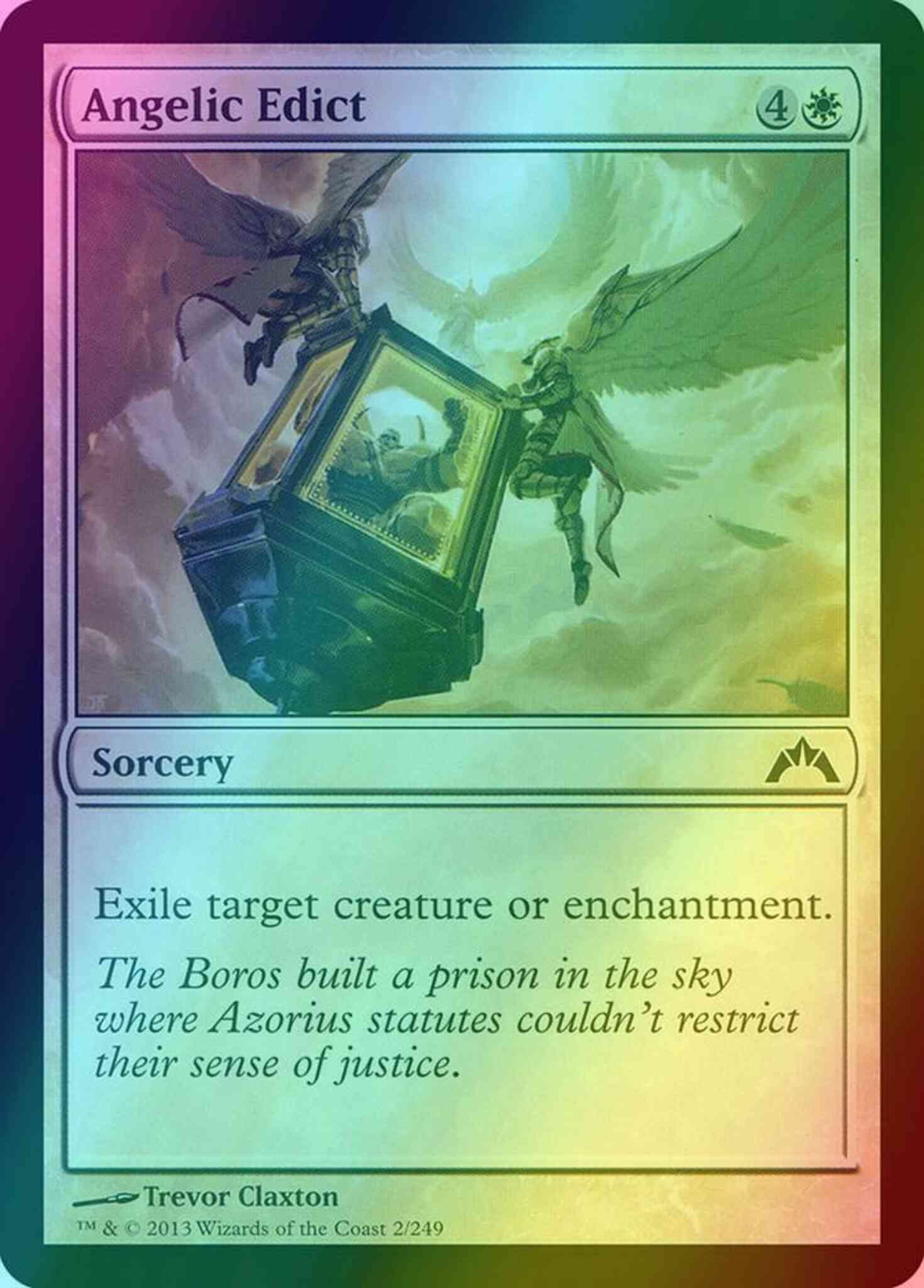 Angelic Edict [2] [Gatecrash] [Foil]
