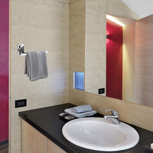 Plantex Stainless Steel Hand Towel Hanger/Towel Ring for Wash Basin/Towel Hanger/Holder/Bathroom Accessories (Chrome - Pack of 2) Dream