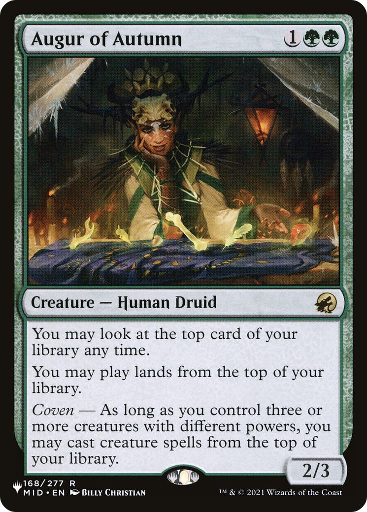 Augur of Autumn [MID-168] [The List] [Non-Foil]