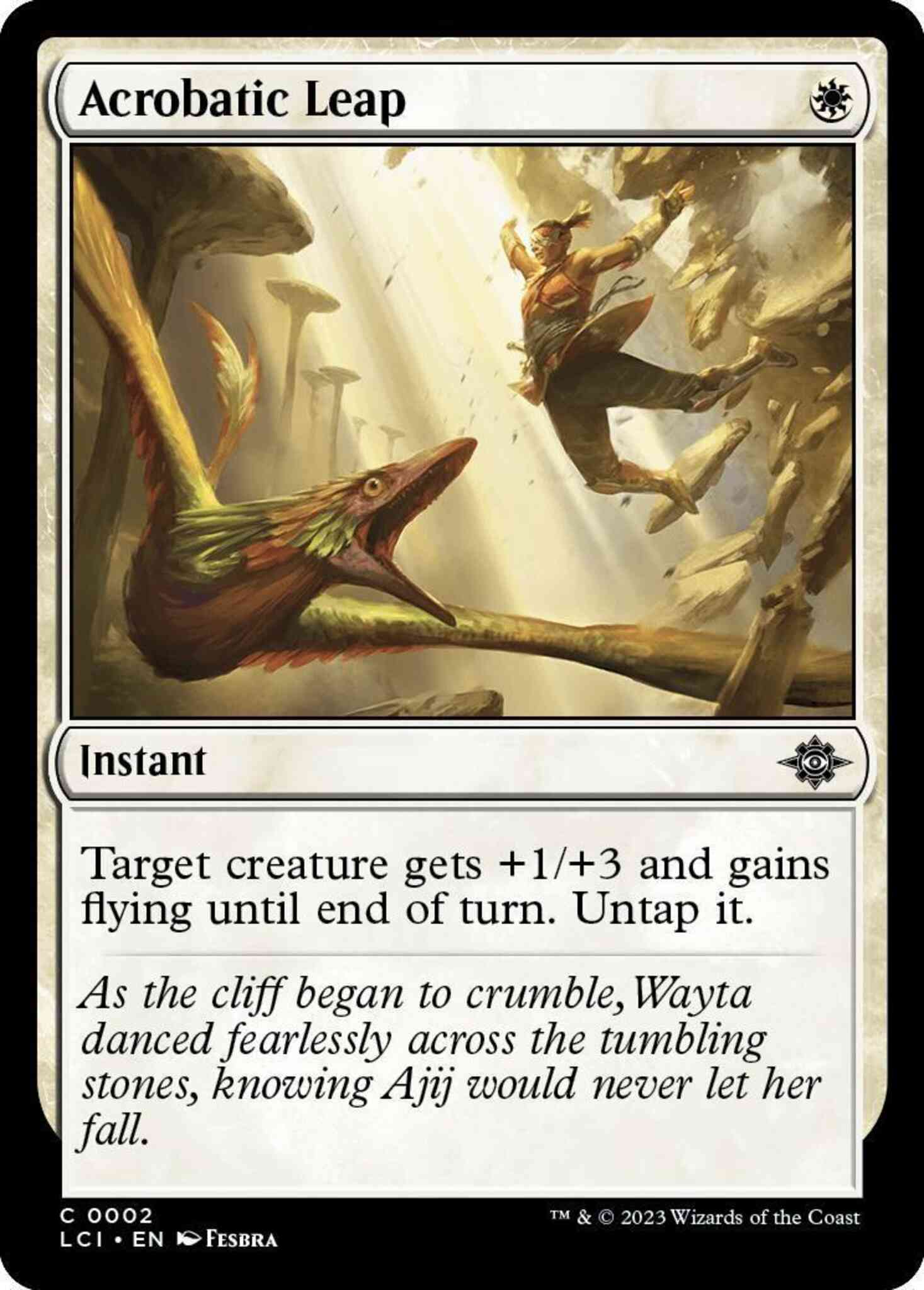 Acrobatic Leap [2] [The Lost Caverns of Ixalan] [Non-Foil]