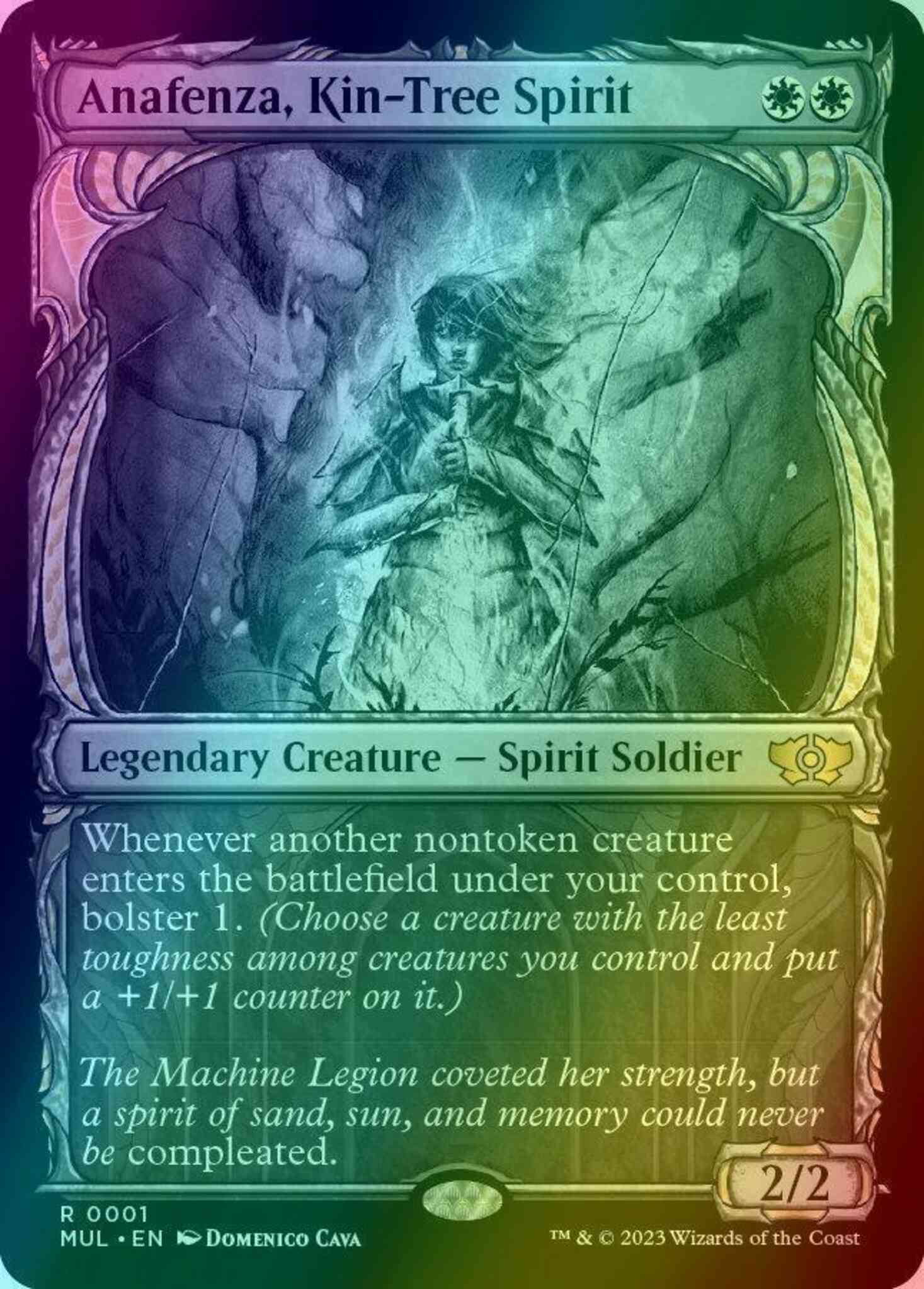 Anafenza, Kin-Tree Spirit [1] [Planar Showcase] [Multiverse Legends] [Foil]