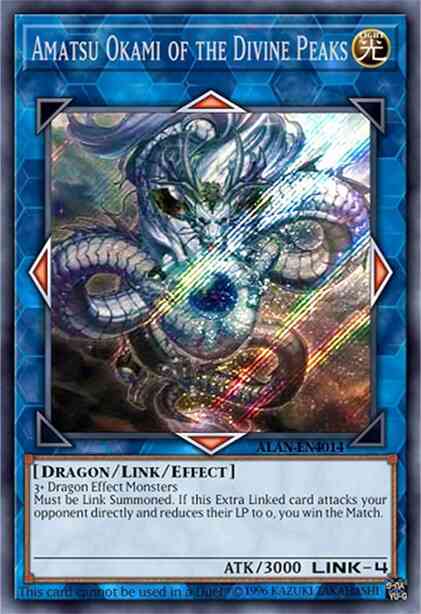 Amatsu-Okami of the Divine Peaks - 2019-EN003 - Ultra Rare - Limited