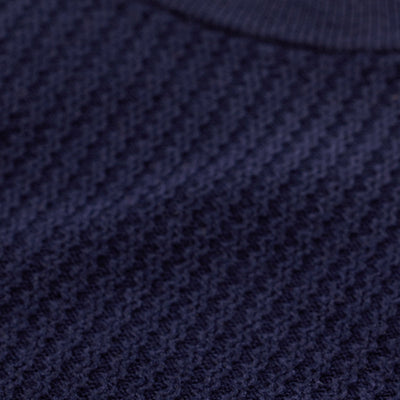 Navy Knitted Sweater