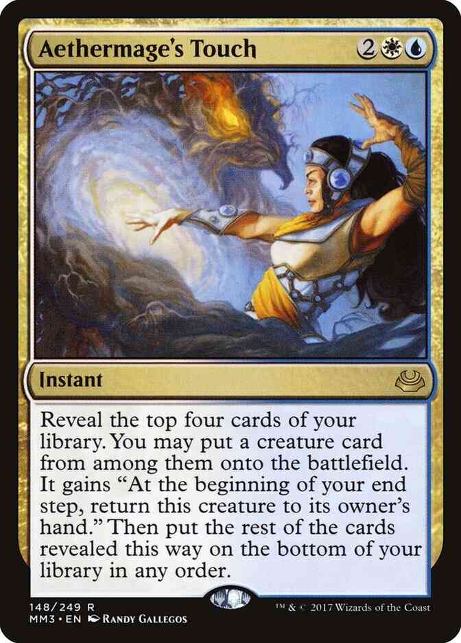 Aethermage's Touch [148] [Modern Masters 2017] [Non-Foil]