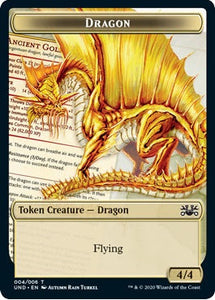 Beeble Token (01) // Dragon Token (04) [Unsanctioned Tokens] [Non-Foil]