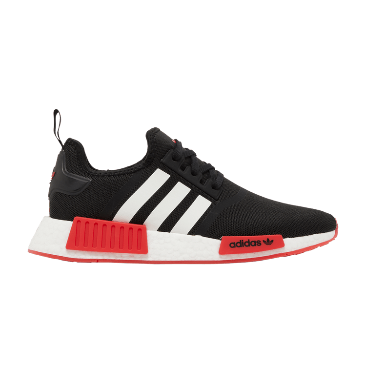 adidas NMD R1 Black Vivid Red White