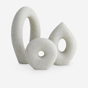 Coco Sculptures (Set of 3) by Arteriors