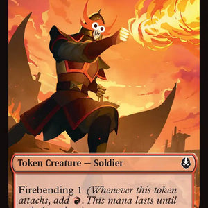 Ballistic Boulder Token (13) // Soldier Token (11) [Avatar: The Last Airbender: Tokens] [Non-Foil]