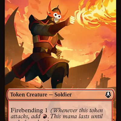 Ballistic Boulder Token (13) // Soldier Token (11) [Avatar: The Last Airbender: Tokens] [Non-Foil]