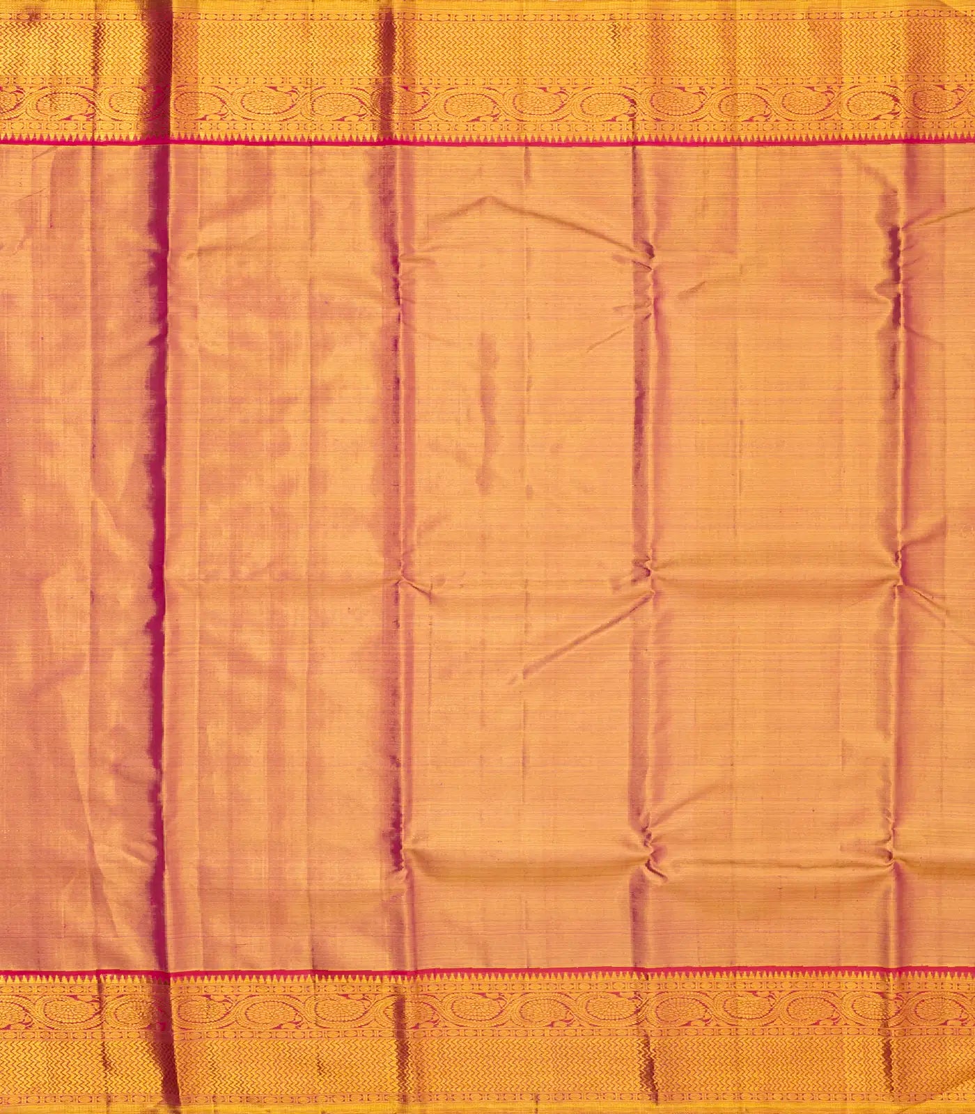 Green Handloom Kanchipuram Tissue Silk Saree With Diamond Motifs