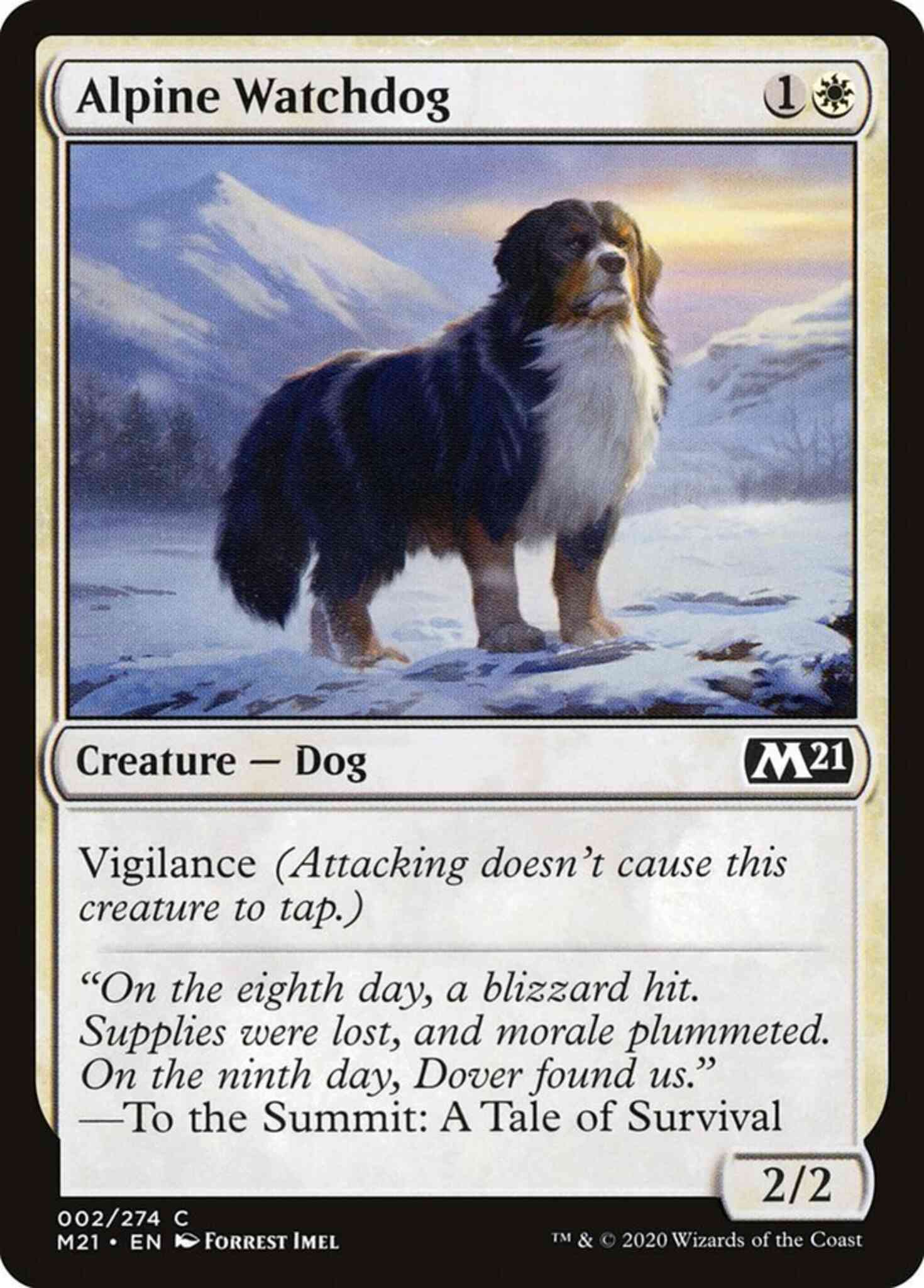 Alpine Watchdog [Core Set 2021] [Non-Foil]