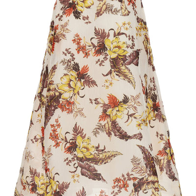 Zimmermann Matchmaker Floral Flare Skirt