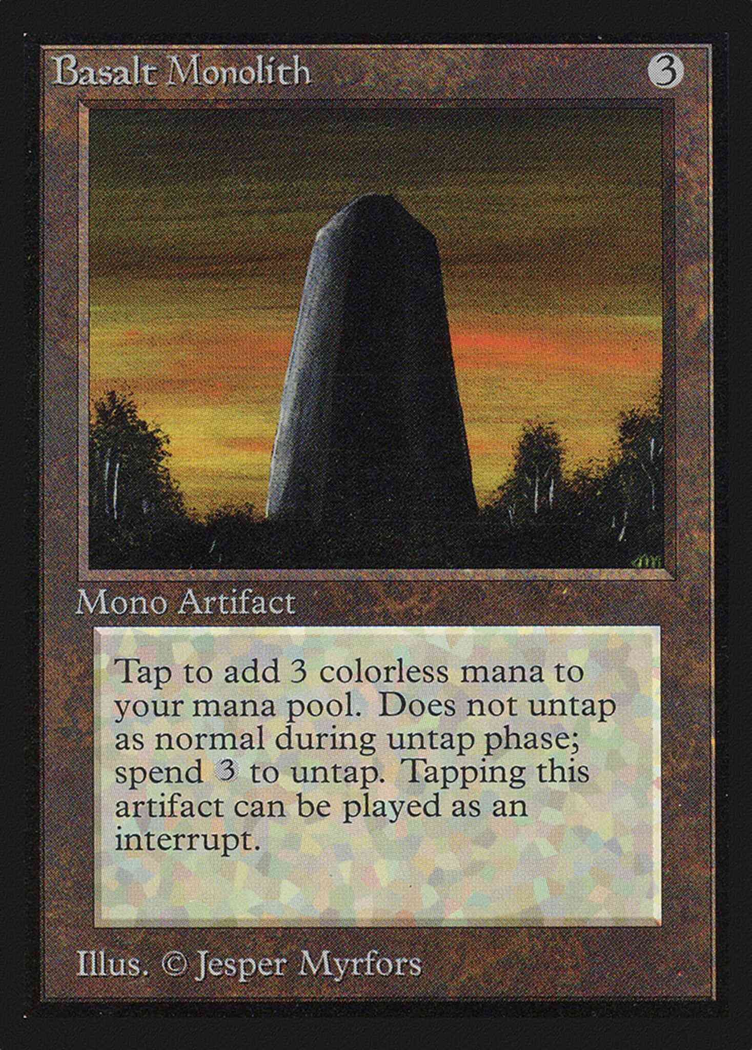 Basalt Monolith [232] [Collectors Edition] [Non-Foil]