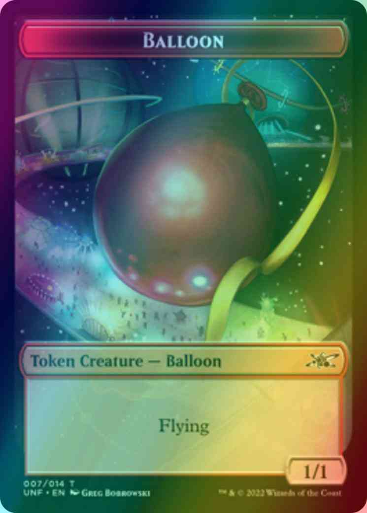 Balloon Token (07) // Squirrel Token (08) [Unfinity: Tokens] [Foil]
