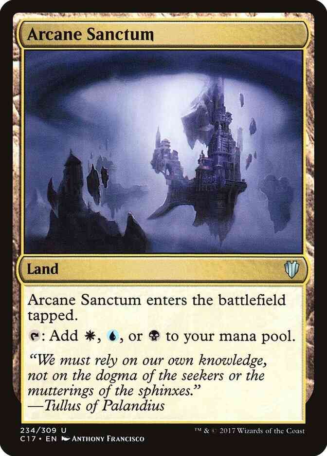 Arcane Sanctum [234] [Commander 2017] [Non-Foil]