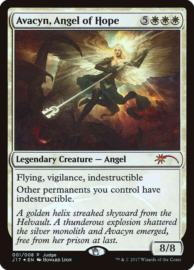 Avacyn, Angel of Hope [Judge Gift Cards 2017] [Foil]