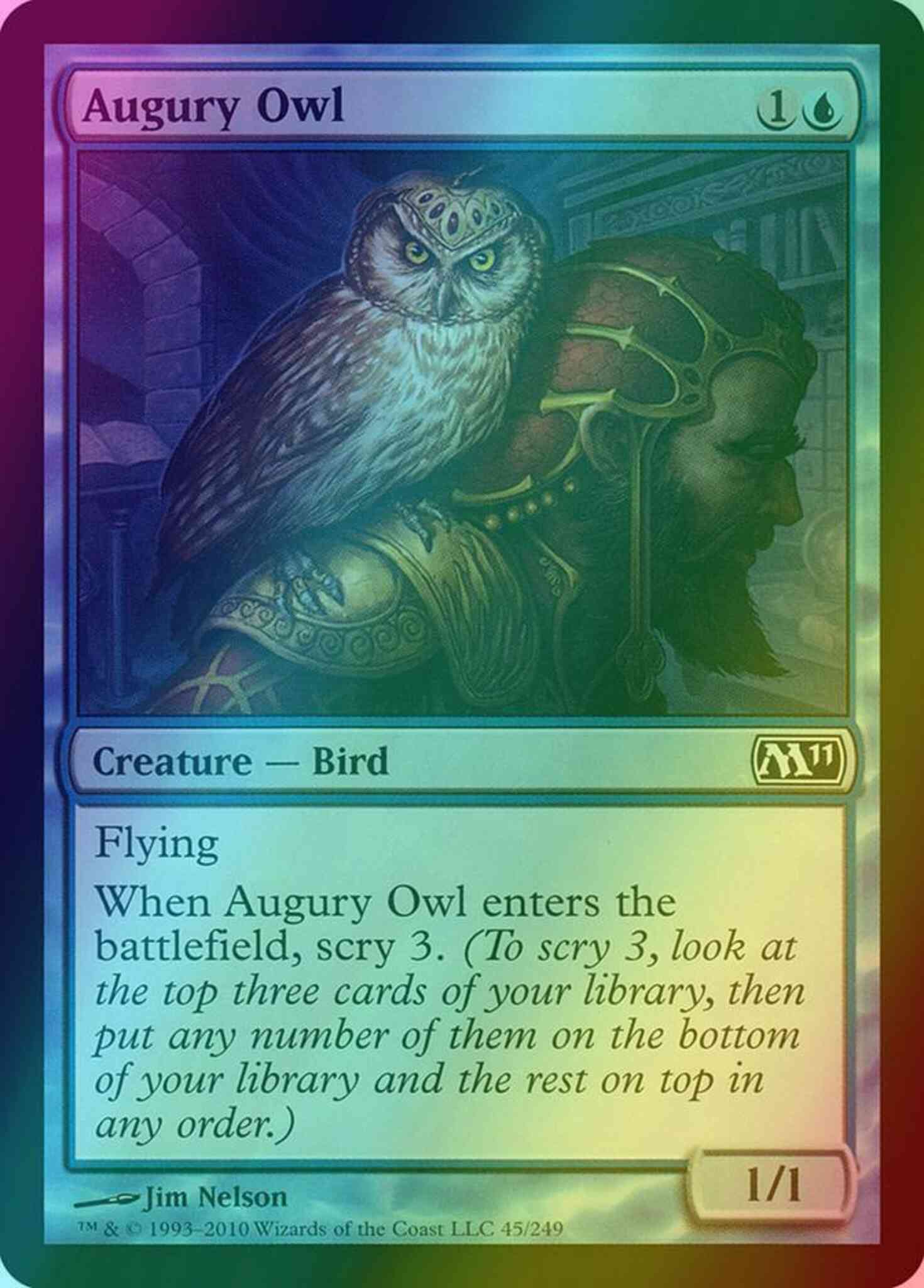 Augury Owl [45] [Magic 2011] [Foil]