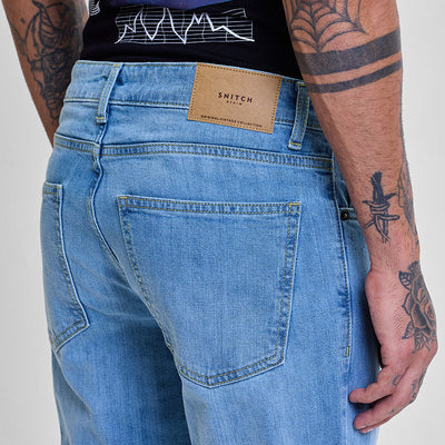 Light Blue Bootcut Jeans