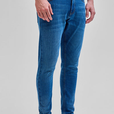 Dark Blue Skinny Fit Jeans