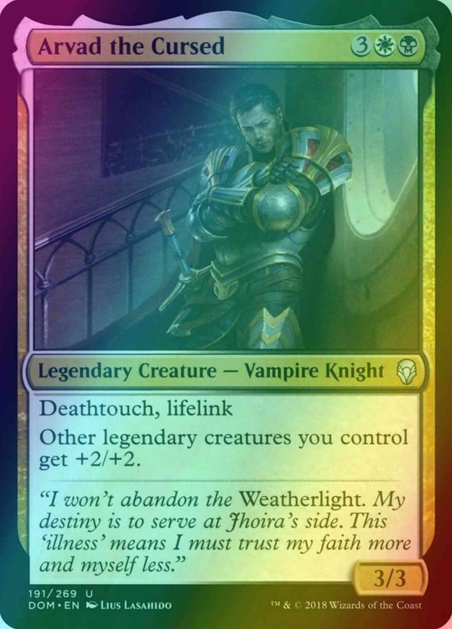 Arvad the Cursed [191] [Dominaria] [Foil]