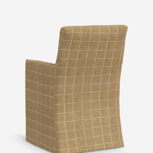 Haddan Slipcover Dining Arm Chair