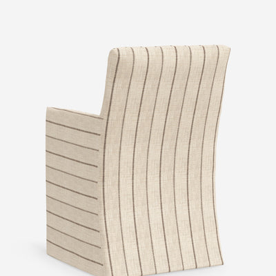 Haddan Slipcover Dining Arm Chair