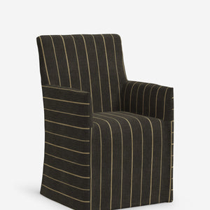 Haddan Slipcover Dining Arm Chair