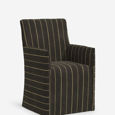 Haddan Slipcover Dining Arm Chair