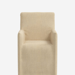 Haddan Slipcover Dining Arm Chair