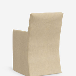 Haddan Slipcover Dining Arm Chair
